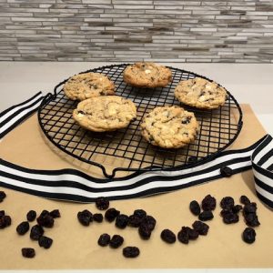 Cranberry White Chocolate Macadamia Cookies