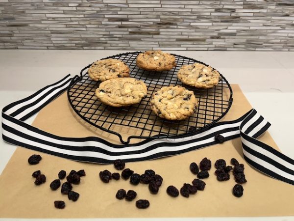 Cranberry White Chocolate Macadamia Cookies