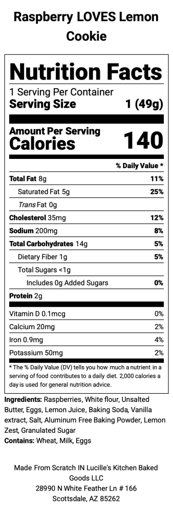 Raspberry Loves Lemon