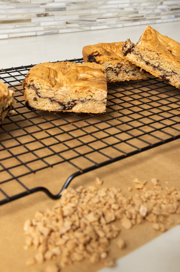 Double Peanut Butter Paisley Brownies - Image 4