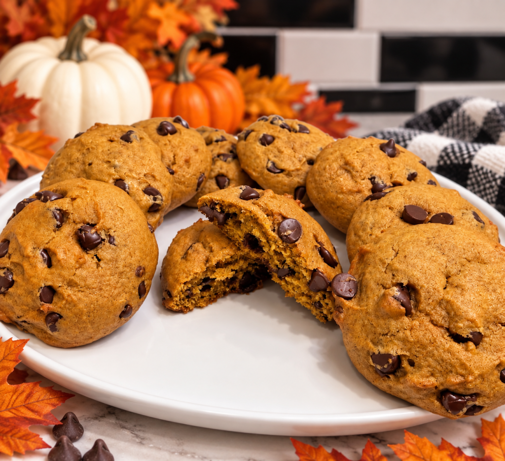Pumpkin Chocolate Chip cookies from Lucille’s Baked Goods fall collection in Scottsdale, Arizona