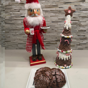 Chocolate Peppermint Crunch Cookie