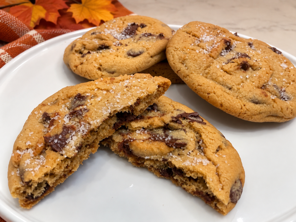 Salted Chocolate Caramel cookies from Lucille’s Baked Goods fall collection in Scottsdale, Arizona