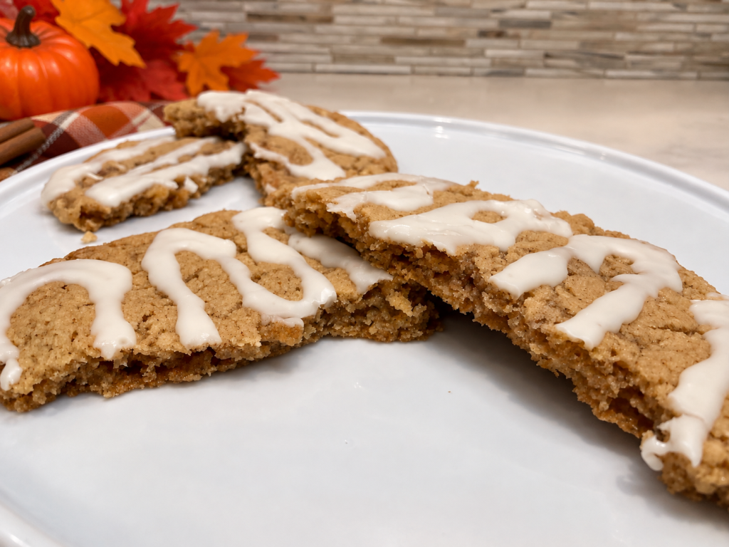 Apple Pie Spice cookies with vanilla glaze from Lucille’s Baked Goods fall collection in Scottsdale, Arizona